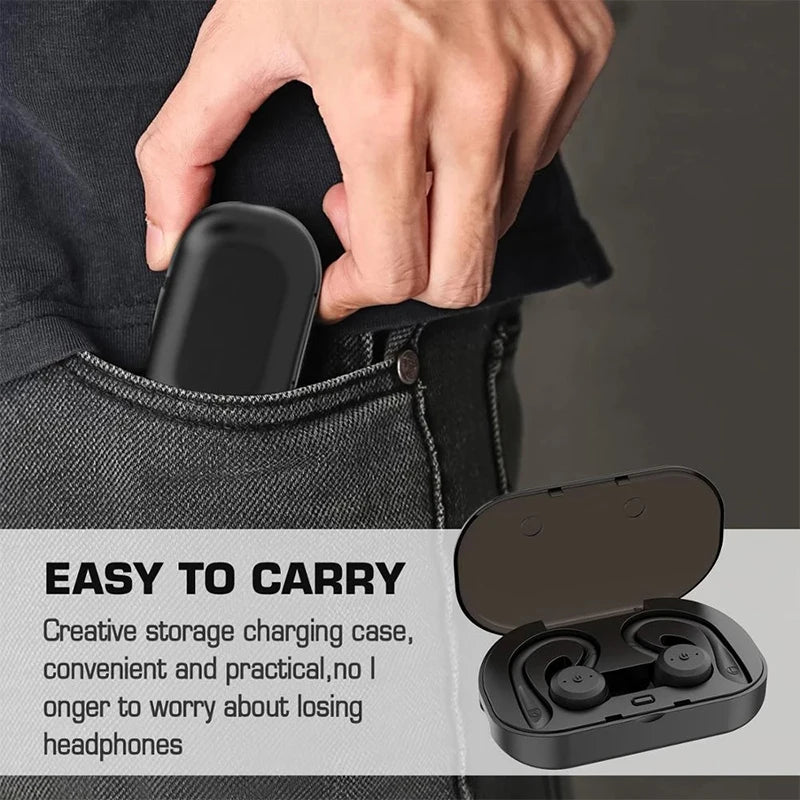 wireless sport earbuds – ipx7 waterproof, bluetooth 5.0, 20-hour battery