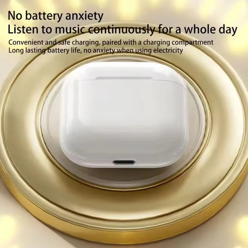 wireless earphones with noise cancellation – tws bluetooth, mic, siri control