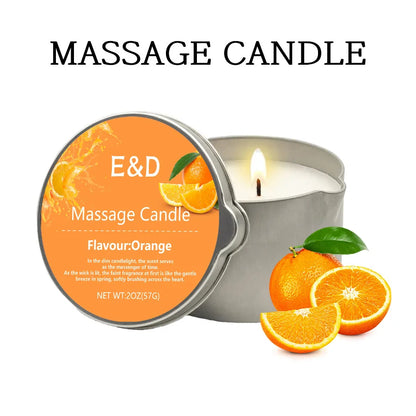 2-in-1 Rose Candle & Body Oil – Aromatherapy & Skin Nourishing Candle