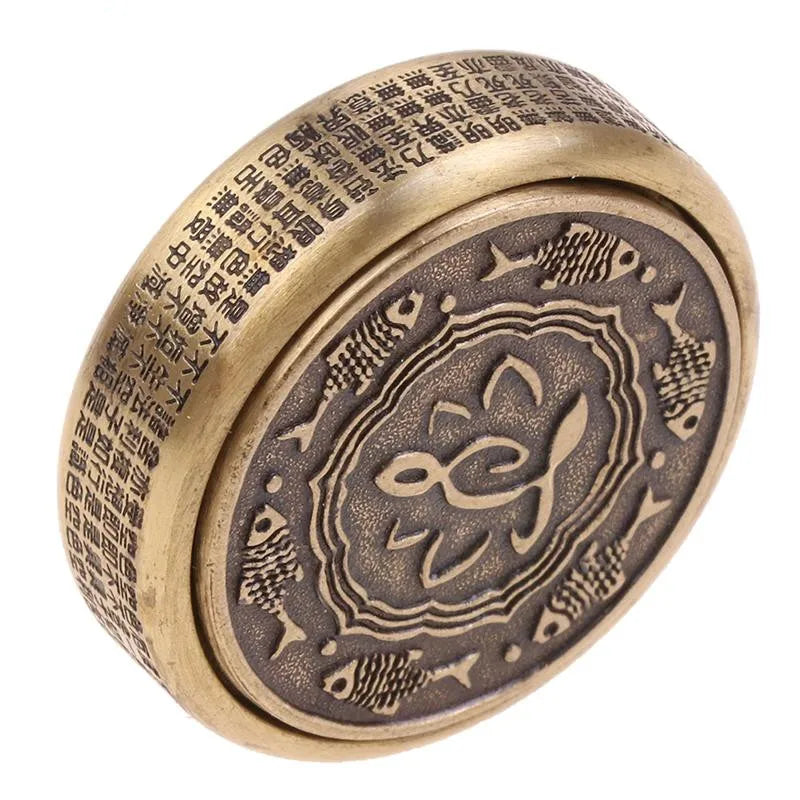 zen buddha metal fidget spinner – anxiety relief desk toy